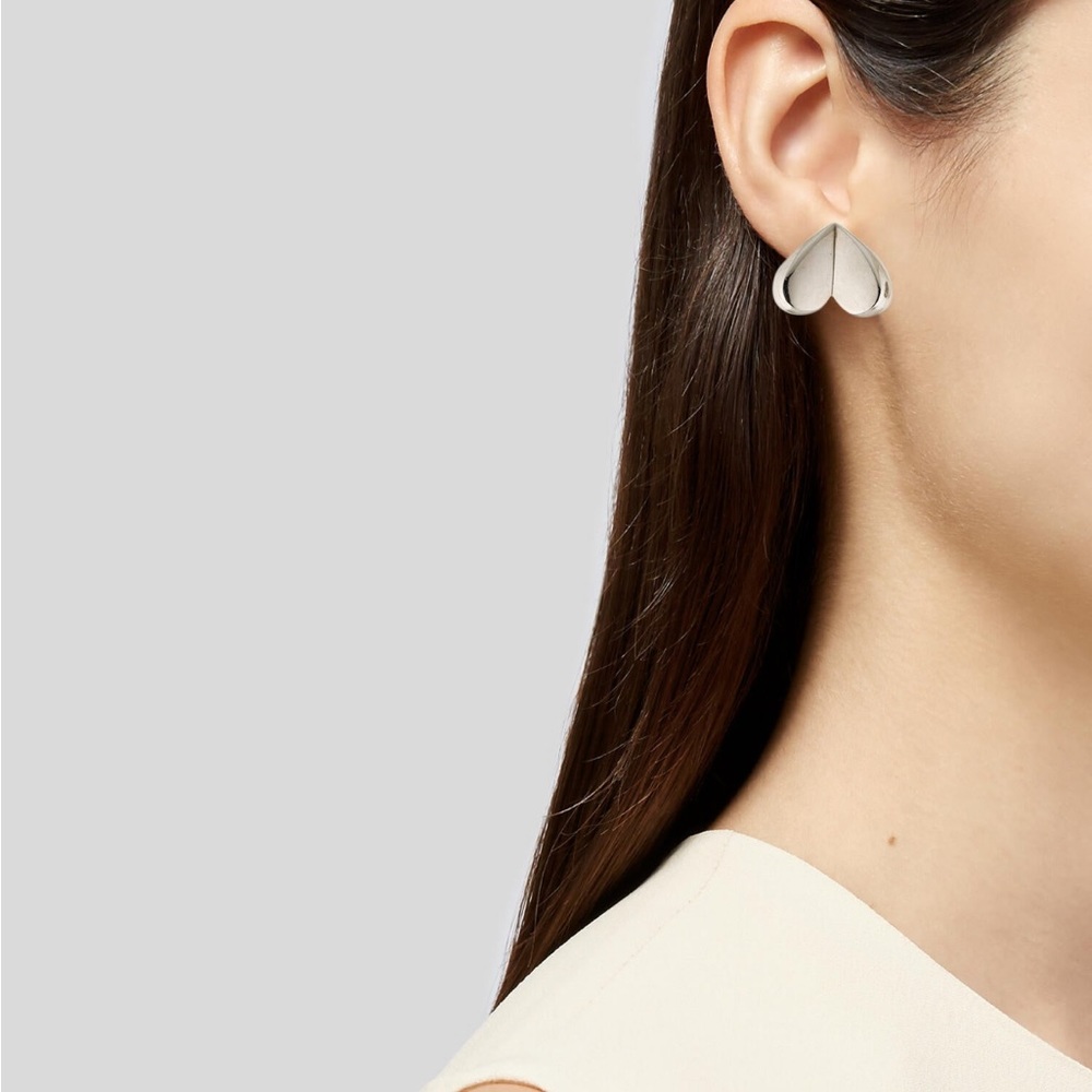 Givenchy heart earrings